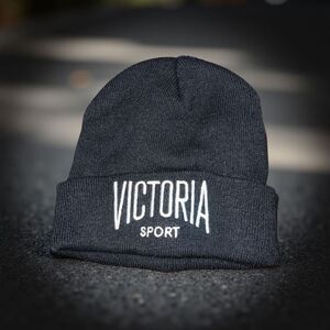 NWT Victorias Secret Victorias Sport Beanie Hat One Size